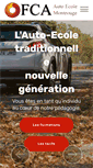 Mobile Screenshot of fcamontrouge.fr